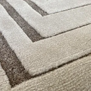 Obrazek Dywan Kingston 1,4/1,9 9221a brązowy/brązowy