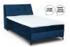 Obrazek Łóżko kontynentalne Breva 120x200 cm granat