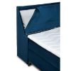 Obrazek Łóżko kontynentalne Breva 120x200 cm granat