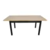 Obrazek Stół St-69 140x80+40 Dąb Cremona/Czarny