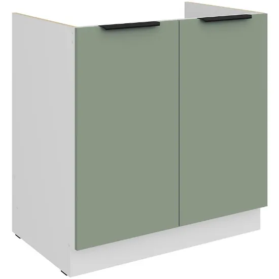 Obrazek Szafka Kuchenna Aria-Sa/Wh Anti Fingerprint 80zl 2f Bb