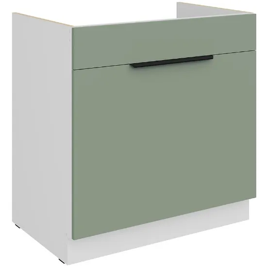 Obrazek Szafka Kuchenna Aria-Sa/Wh Anti Fingerprint 80zl 1s Bb