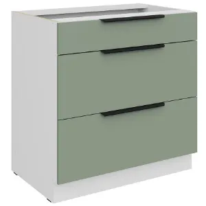 Obrazek Szafka Kuchenna Aria-Sa/Wh Anti Fingerprint 80d 3s Bb