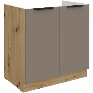 Obrazek Szafka Kuchenna Aria-Ta/Ar Anti Fingerprint 80zl 2f Bb