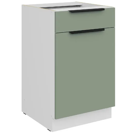 Obrazek Szafka Kuchenna Aria-Sa/Wh Anti Fingerprint 50d 1f 1s Bb