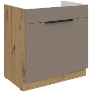 Obrazek Szafka Kuchenna Aria-Ta/Ar Anti Fingerprint 80zl 1s Bb