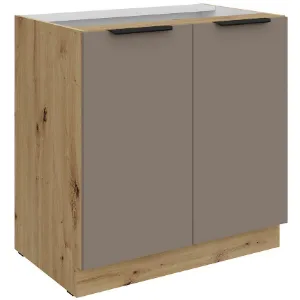 Obrazek Szafka Kuchenna Aria-Ta/Ar Anti Fingerprint 80d 2f Bb