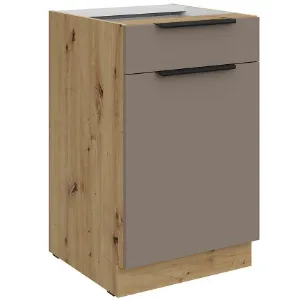 Obrazek Szafka Kuchenna Aria-Ta/Ar Anti Fingerprint 50d 1f 1s Bb