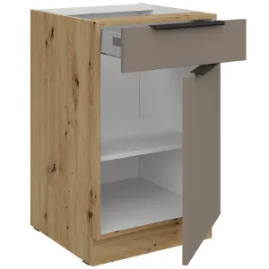 Obrazek Szafka Kuchenna Aria-Ta/Ar Anti Fingerprint 50d 1f 1s Bb