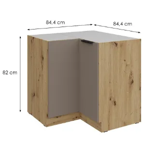 Obrazek Szafka Kuchenna Aria-Ta/Ar Anti Fingerprint 90x90 Dn 2f Bb
