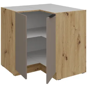 Obrazek Szafka Kuchenna Aria-Ta/Ar Anti Fingerprint 90x90 Dn 2f Bb