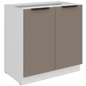 Obrazek Szafka Kuchenna Aria-Ta/Wh Anti Fingerprint 80d 2f Bb