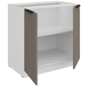 Obrazek Szafka Kuchenna Aria-Ta/Wh Anti Fingerprint 80d 2f Bb