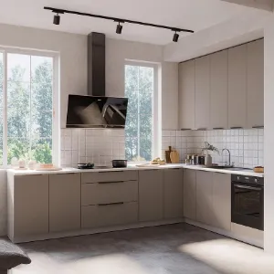 Obrazek Szafka Kuchenna Aria-Ta/Wh Anti Fingerprint 60zl 1s Bb