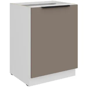 Obrazek Szafka Kuchenna Aria-Ta/Wh Anti Fingerprint 60d 1f Bb