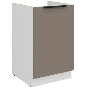 Obrazek Szafka Kuchenna Aria-Ta/Wh Anti Fingerprint 50zl 1f Bb