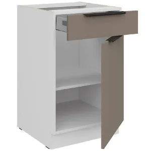 Obrazek Szafka Kuchenna Aria-Ta/Wh Anti Fingerprint 50d 1f 1s Bb