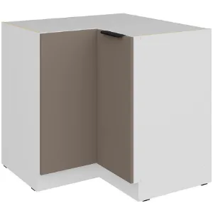 Obrazek Szafka Kuchenna Aria-Ta/Wh Anti Fingerprint 90x90 Dn 2f Bb