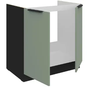 Obrazek Szafka Kuchenna Aria-Sa/Bl Anti Fingerprint 80zl 2f Bb