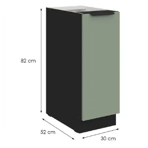 Obrazek Szafka Kuchenna Aria-Sa/Bl Anti Fingerprint 30d Cargo Bb