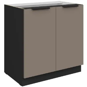 Obrazek Szafka Kuchenna Aria-Ta/Bl Anti Fingerprint 80d 2f Bb