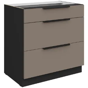 Obrazek Szafka Kuchenna Aria-Ta/Bl Anti Fingerprint 80d 3s Bb