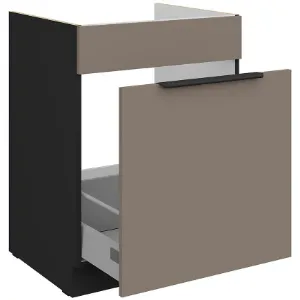 Obrazek Szafka Kuchenna Aria-Ta/Bl Anti Fingerprint 60zl 1s Bb