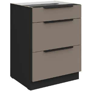 Obrazek Szafka Kuchenna Aria-Ta/Bl Anti Fingerprint 60d 3s Bb