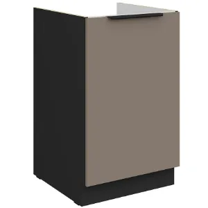 Obrazek Szafka Kuchenna Aria-Ta/Bl Anti Fingerprint 50zl 1f Bb