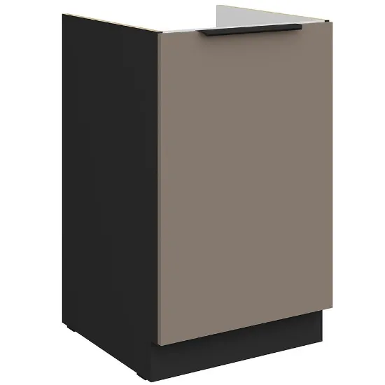 Obrazek Szafka Kuchenna Aria-Ta/Bl Anti Fingerprint 50zl 1f Bb