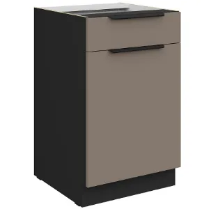 Obrazek Szafka Kuchenna Aria-Ta/Bl Anti Fingerprint 50d 1f 1s Bb