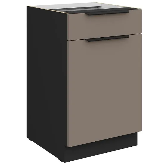 Obrazek Szafka Kuchenna Aria-Ta/Bl Anti Fingerprint 50d 1f 1s Bb