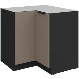 Obrazek Szafka Kuchenna Aria-Ta/Bl Anti Fingerprint 90x90 Dn 2f Bb