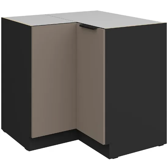 Obrazek Szafka Kuchenna Aria-Ta/Bl Anti Fingerprint 90x90 Dn 2f Bb