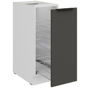 Obrazek Szafka Kuchenna Aria-Gr/Wh Anti Fingerprint 30d Cargo Bb