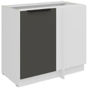 Obrazek Szafka Kuchenna Aria-Gr/Wh Anti Fingerprint 105 Nd 1f Bb