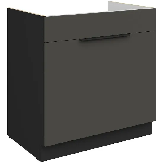 Obrazek Szafka Kuchenna Aria-Gr/Bl Anti Fingerprint 80zl 1s Bb