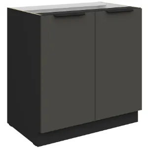 Obrazek Szafka Kuchenna Aria-Gr/Bl Anti Fingerprint 80d 2f Bb