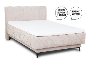 Obrazek Łóżko tapicerowane Melody 140x200 cm