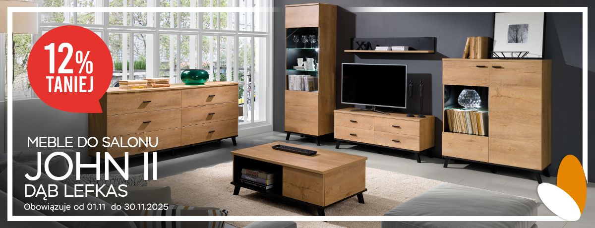Kolekcja mebli do pokoju dziennego John II