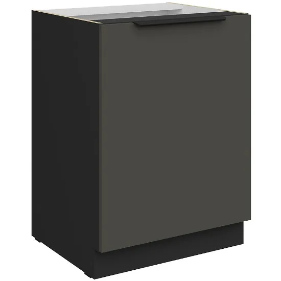 Obrazek Szafka Kuchenna Aria-Gr/Bl Anti Fingerprint 60d 1f Bb