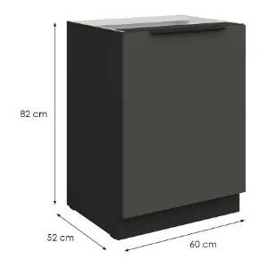 Obrazek Szafka Kuchenna Aria-Gr/Bl Anti Fingerprint 60d 1f Bb