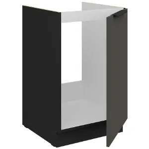 Obrazek Szafka Kuchenna Aria-Gr/Bl Anti Fingerprint 50zl 1f Bb