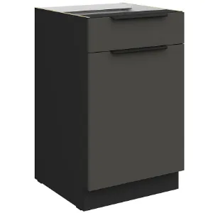 Obrazek Szafka Kuchenna Aria-Gr/Bl Anti Fingerprint 50d 1f 1s Bb