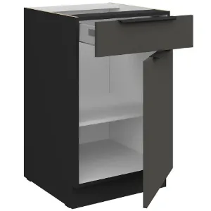 Obrazek Szafka Kuchenna Aria-Gr/Bl Anti Fingerprint 50d 1f 1s Bb