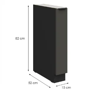 Obrazek Szafka Kuchenna Aria-Gr/Bl Anti Fingerprint 15d Cargo Bb