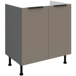 Obrazek Szafka Kuchenna Aria-Ta/Ant Anti Fingerprint 80zl 2f Bb