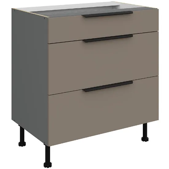 Obrazek Szafka Kuchenna Aria-Ta/Ant Anti Fingerprint 80d 3s Bb