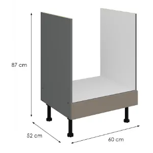 Obrazek Szafka Kuchenna Aria-Ta/Ant Anti Fingerprint 60dg Bb