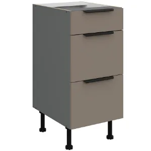 Obrazek Szafka Kuchenna Aria-Ta/Ant Anti Fingerprint 40d 3s Bb